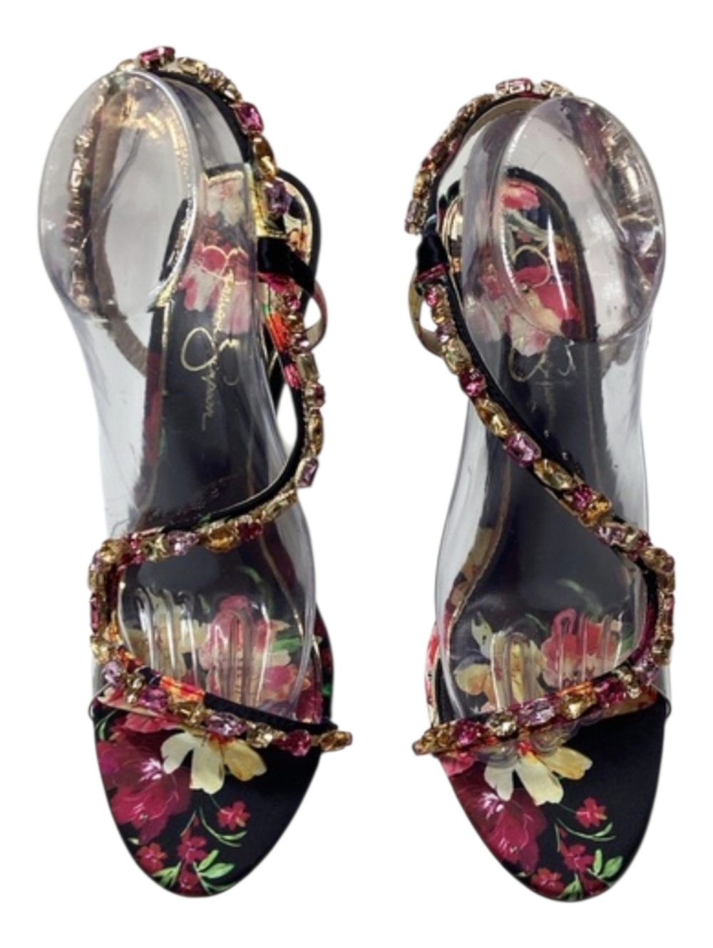 Jessica Simpson Jaycin Sandal In Black Combo Size 10